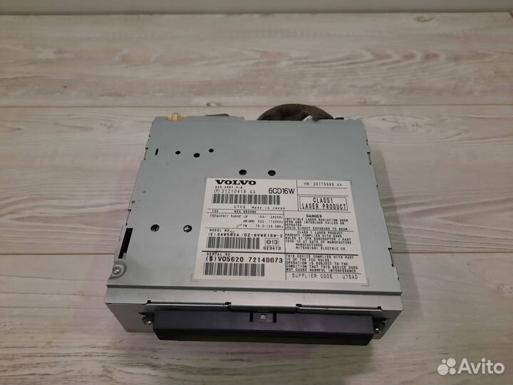 Чейнджер компакт диск Volvo 31210418AA CD