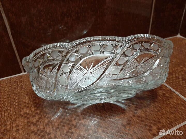 Ваза-ладья, конфетница СССР