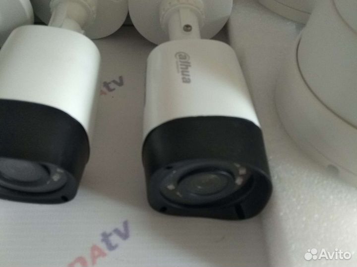 19 камер IP видеонаблюдения 4Мп регистратор Dahua