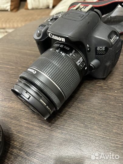 Зеркальный фотоаппарат canon 700d