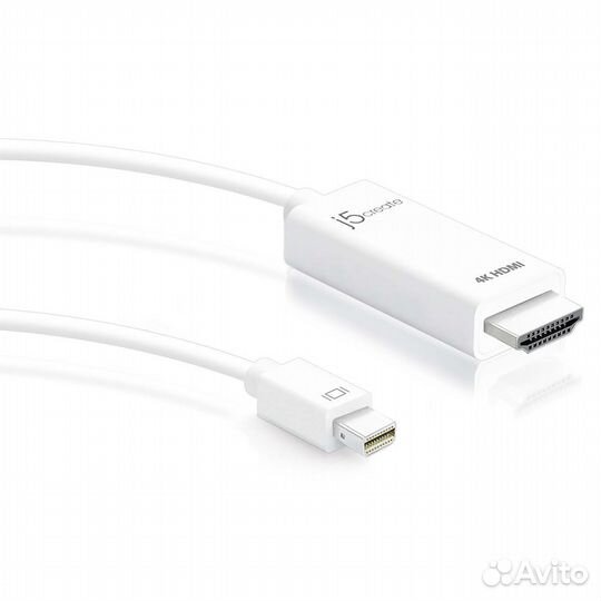 Кабель j5create Mini DisplayPort to 4K hdmi Cable