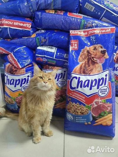 Корм chappi 15 кг