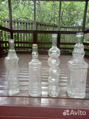Бутылка стеклянная