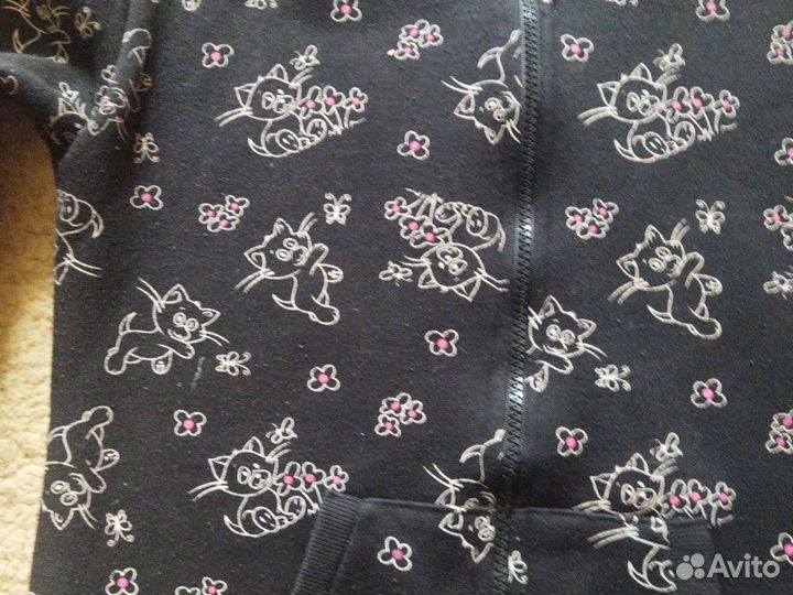 Толстовка на молнии для девочки