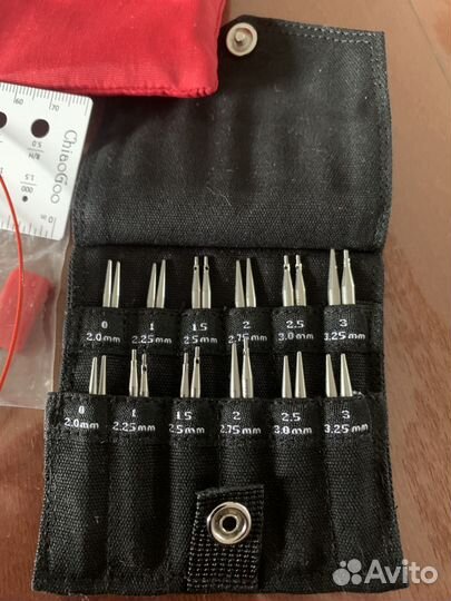 Спицы для вязания укороченные Chiaogoo