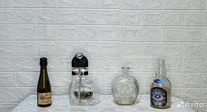 Жестяные банки - тубусы, стеклянные банки, бутылки