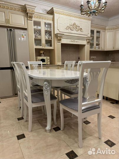 Стол со стульями \оплата при получении