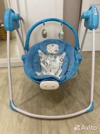 Детские качели шезлонг