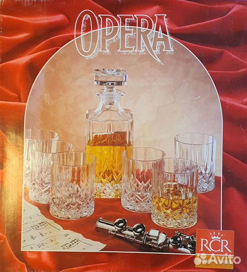 Хрустальный набор для виски