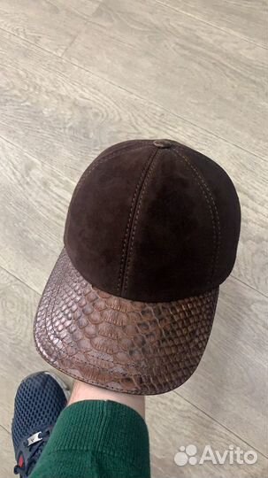 Кепки Питон Бейсболки из кожи Питона