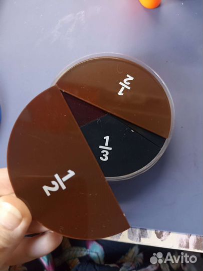 Счетные палочки и дроби