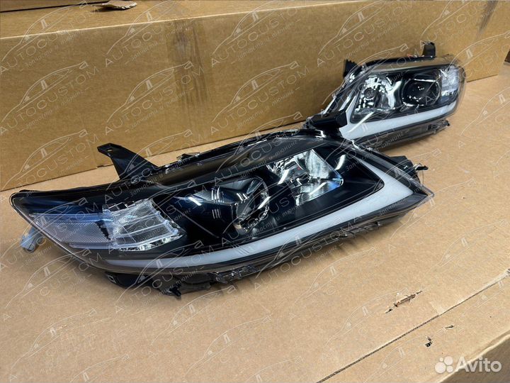Передние фары Камри 40 тюнинг стиль Лексус
