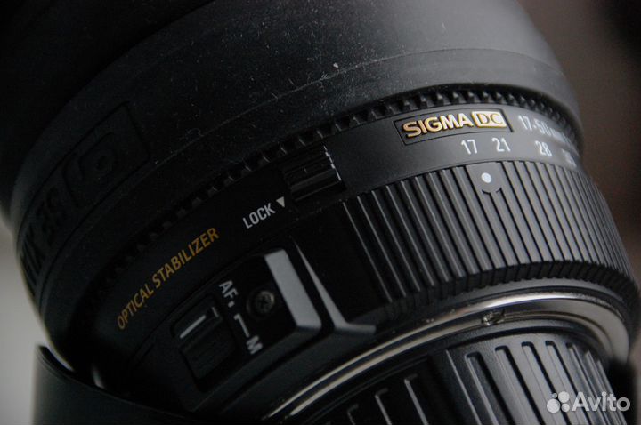 Sigma Nikon 17-50 18-250