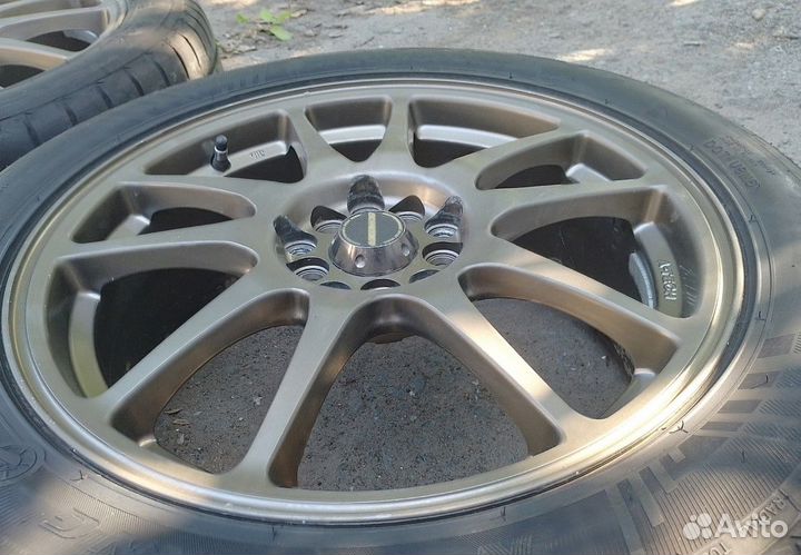 A-Tech бронза R17 5x100/5x114,3 Nankang 215/55