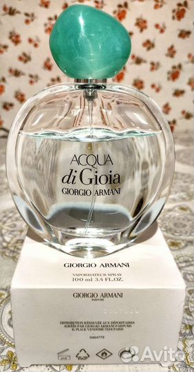 Парфюмерная вода Acqua di gioia от giorgio armani