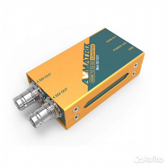 Конвертер avmatrix Mini SC1221 преобразования hdmi в 3G-SDI