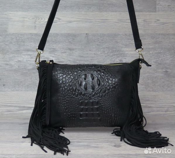 Сумка женская Италия замшевая Арт 26919