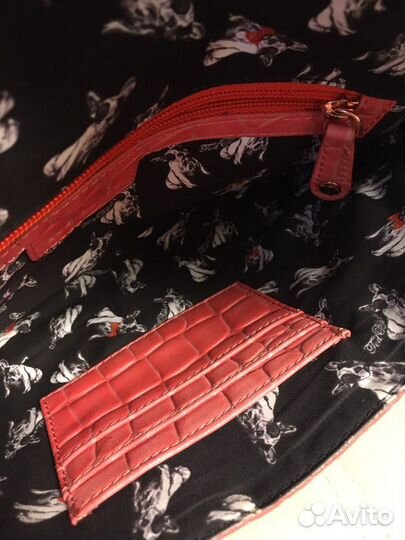 Кожаная клатч сумка Ted baker оригинал
