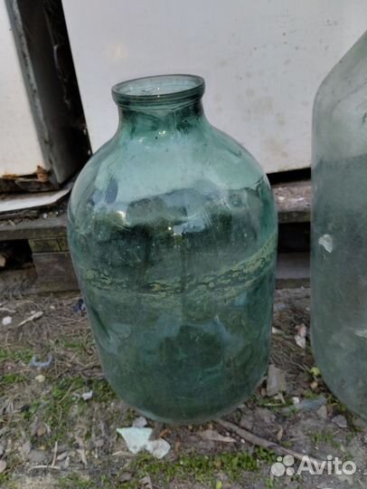 Бутыли стеклянные 20л и 10л