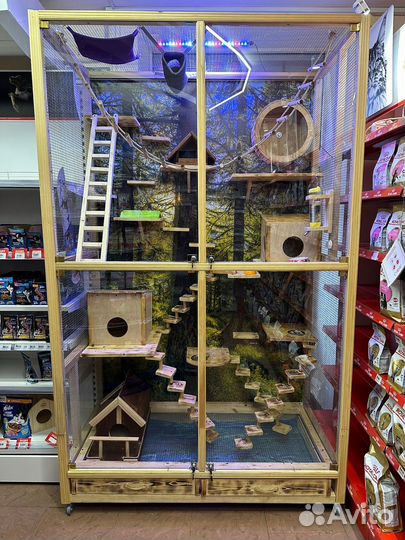 Клетки и вольеры