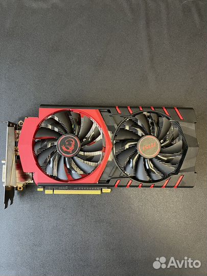 Видеокарта msi gtx 950 gaming 2g