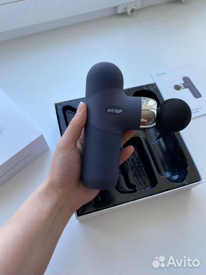 Перкуссионный массажер fittop mini