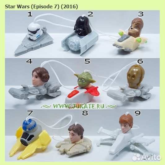 Star Wars (Episode 7) (2016) серия киндер