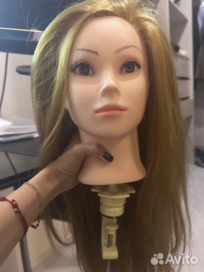 Манекен головы доя причесок