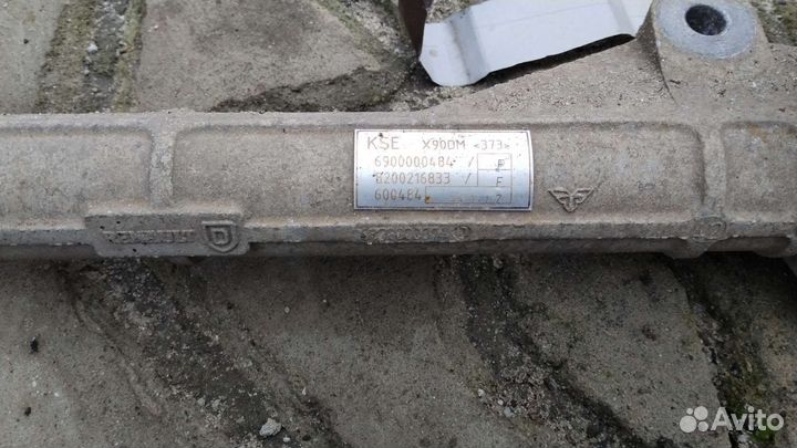 Рулевая рейка renault logan 1