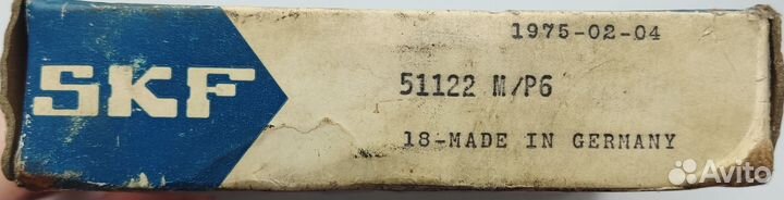 Подшипник sкf 51122 M/P6 (8122) 145x110x25мм