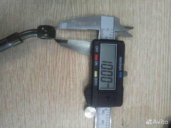 Шланг тормозной армированный Black, длина 1100мм