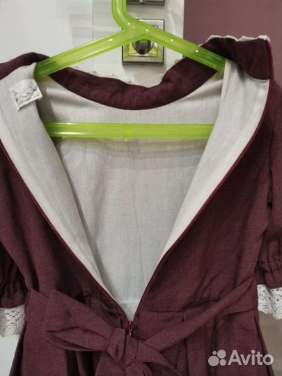 Платье для девочки школьное