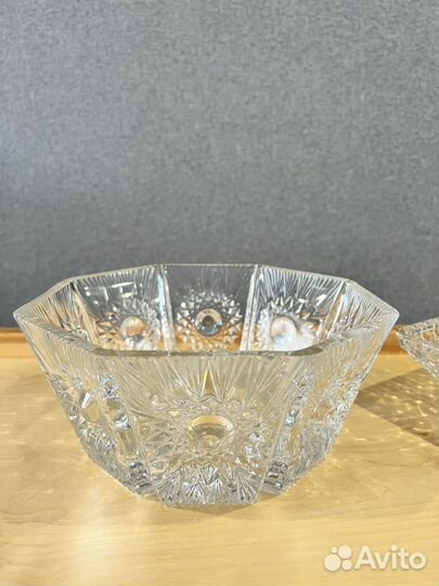 Салатник хрустальный