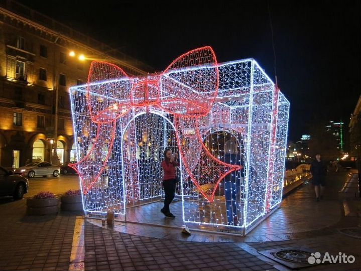 Светодиодные фигуры уличные