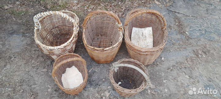 Корзина плетеная