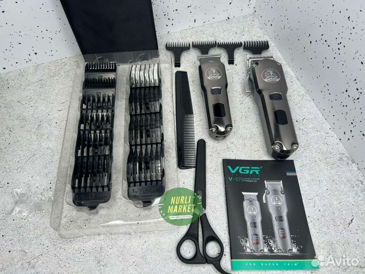 Машинка и триммер для стрижки VGR V -675