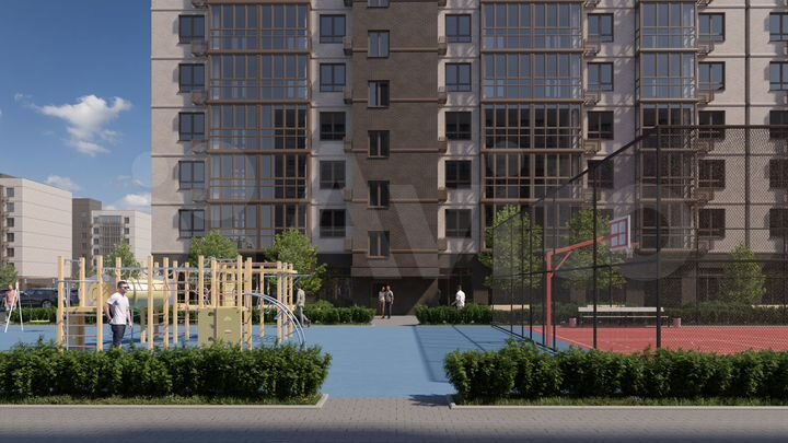 1-к. квартира, 42,7 м², 4/7 эт.