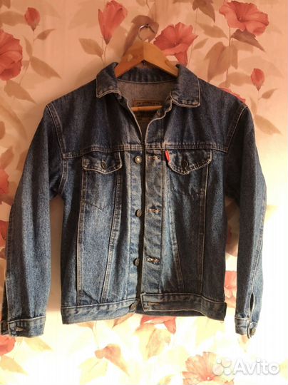 Джинсовая куртка levis ретро