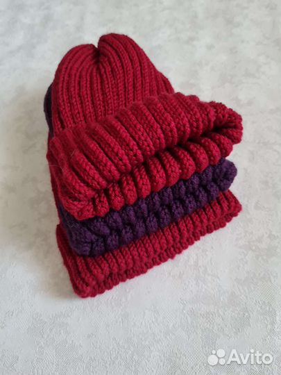 Шапка женская тыковка