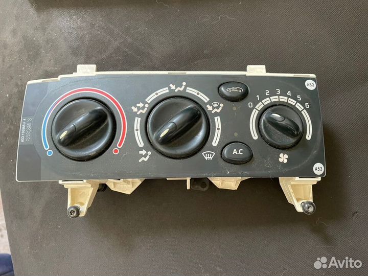 Сценик 1 блок управления печкой