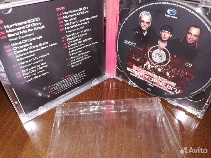 Scorpions-Moment Of Glory CD/DVD rare