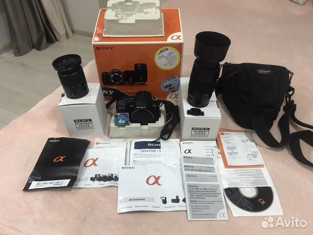 Фотоаппарат sony alpha 200