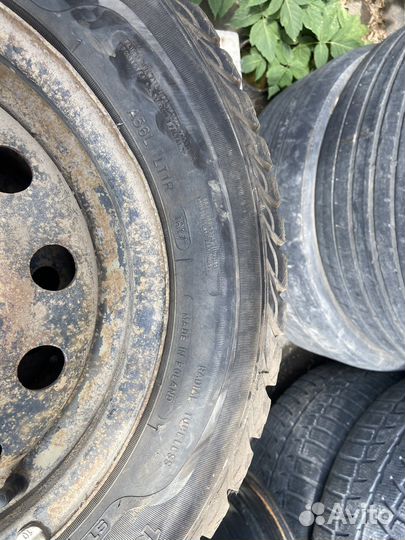 Зимние колеса на ваз