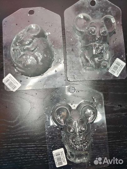 Пластиковые формы для мыла