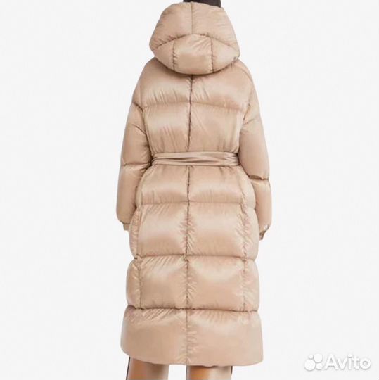 Пуховик зимний длинный женский