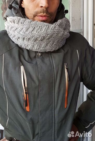 Шарф - снуд, манишки мужские