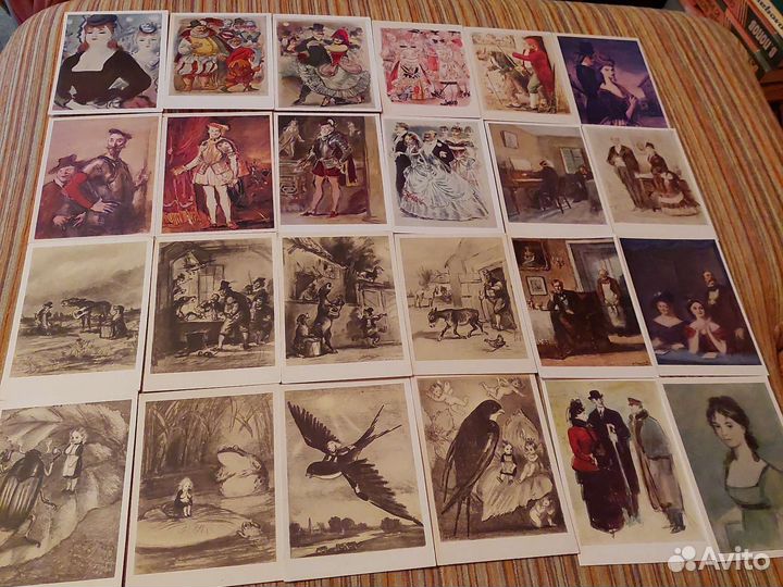 Открытки СССР N2 Грабарь И.Э., Рудаков К.И. и др