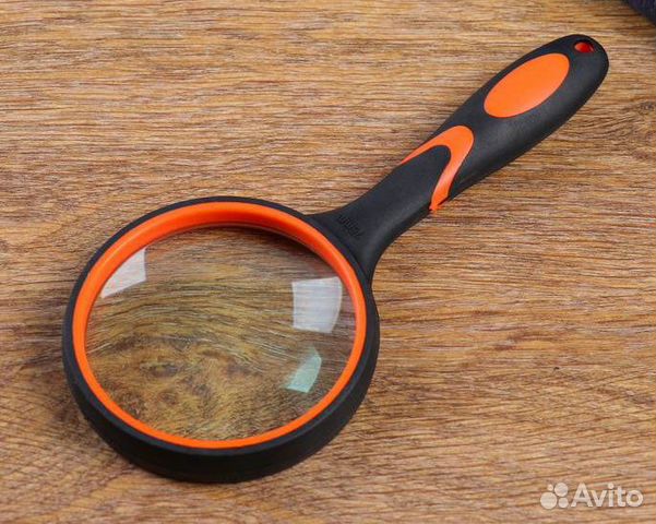 Лупа 5х D-75мм (стекло)