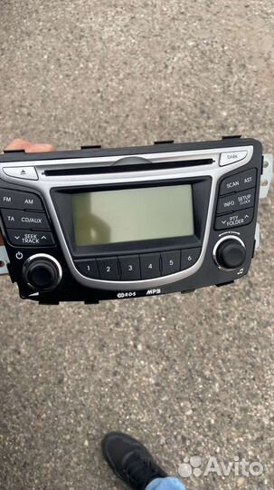 Авто магнитола хендай солярис