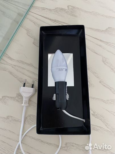 Аквариум 30л с крышкой и подсветкой